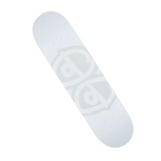 Kroo 10023zz03208 Tavola Krooked Eyes White 8.06 Skateboard Skateboarding Uomo