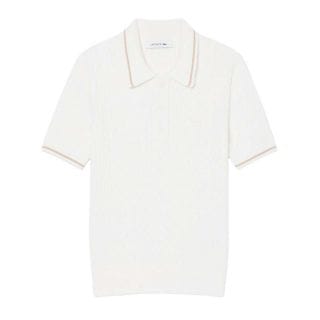 Lacoste Af0972 Polo In Filo Treccia Donna Casual Donna