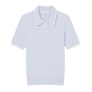 Lacoste Af0972 Polo In Filo Treccia Donna Casual Donna