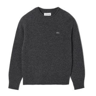 Lacoste Af4160 Maglione Girocollo Cocco Tono Su Tono Donna Casual Donna