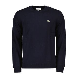 Lacoste Ah0128 Maglione Girocollo In Cotone Casual Uomo