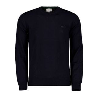 Lacoste Ah1969 Maglione Girocollo Merino Coccodrillo In Tono Casual Uomo