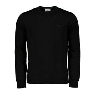 Lacoste Ah1969 Maglione Girocollo Merino Coccodrillo In Tono Casual Uomo