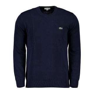 Lacoste Ah1985 Maglione Girocollo In Cotone Organico Casual Uomo