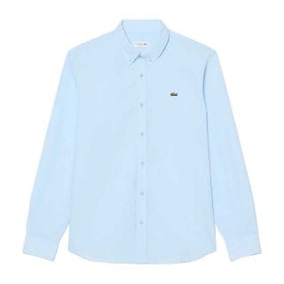 Lacoste Ch2316 Camicia Regular Fit Popline Light Casual Uomo