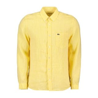 Lacoste Ch5692 Camicia In Lino Casual Uomo