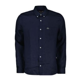 Lacoste Ch5692 Camicia In Lino Casual Uomo