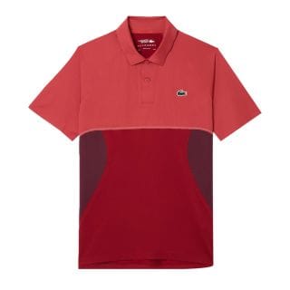 Lacoste Dh7360 Polo Djokovic Roland Garros Abbigliamento Tennis Uomo