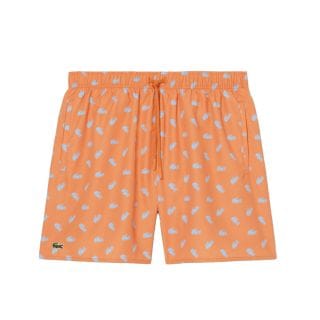 Lacoste Mh1851 Boxer Mare Logo All Over Casual Uomo