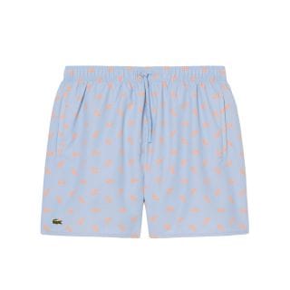 Lacoste Mh1851 Boxer Mare Logo All Over Mare Uomo