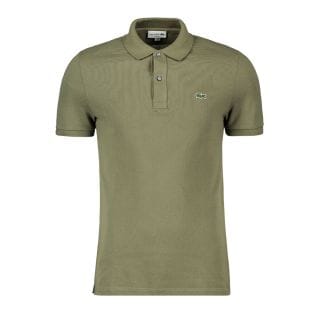 Lacoste Ph4012 Polo Slim Ph4012 Verde Militare Casual Uomo