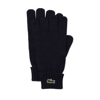 Lacoste Rv0452 Guanti In Jersey Di Lana Accessori Uomo