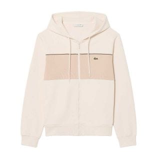 Lacoste Sh0892 Felpa  Cappuccio Full Zip Color Block Casual Uomo