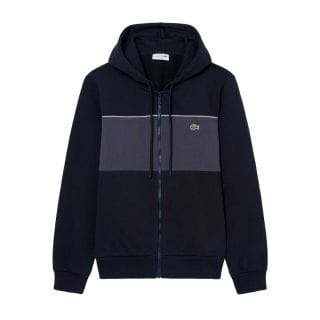 Lacoste Sh0892 Felpa  Cappuccio Full Zip Color Block Casual Uomo