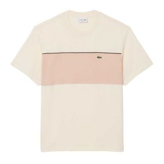 Lacoste Th0896 T-shirt Color Block Casual Uomo