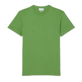 Lacoste Th6709 T-shirt Logo In Cotone Pima Casual Uomo