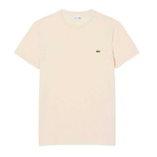 Lacoste Th6709 T-shirt Logo In Cotone Pima Casual Uomo