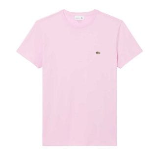 Lacoste Th6709 T-shirt Logo In Cotone Pima Casual Uomo