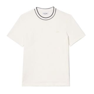Lacoste Th8174 T-shirt In Piquet Stretch Casual Uomo