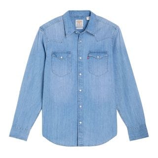 Levi's 85744 Camicia Texana In Denim Casual Uomo