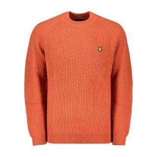 Lyle & Scott Kn1701 Maglione Girocollo Lana Cotone  Costa Inglese Casual Uomo