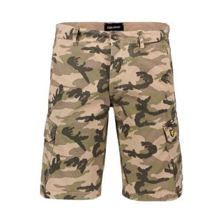 Lyle & Scott Sh0021t Bermuda Cargo Gabardina Wembley Casual Uomo