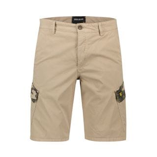 Lyle & Scott Sh1815 Bermuda Cargo In Cotone Tasche Camu Casual Uomo