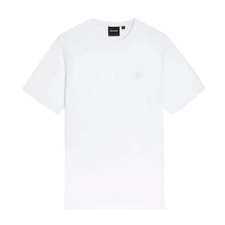 Lyle & Scott Ts2255ton T Shirt Logo Ricamo In Tono Casual Uomo