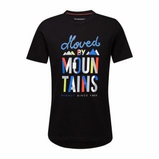 Mammut 1017 T-shirt Massone Slogan Abbigliamento Montagna Uomo