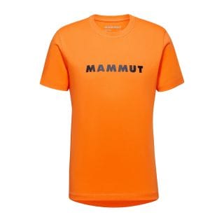 Mammut 1017 T-shirt Scritta Logo Abbigliamento Montagna Uomo