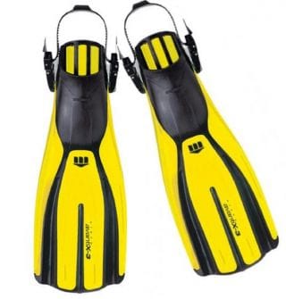 Mares 410001 Pinne Con Cinghiolo Plana Avanti X3 Maschere E Pinne Subacquea Uomo