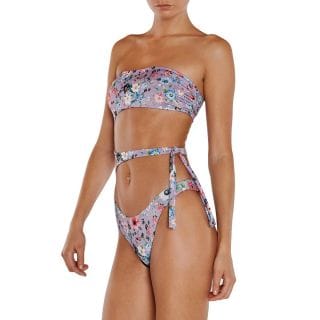 MatineÉ Cb2049 Costume Intero Trikini In Fantasia Donna Mare Donna