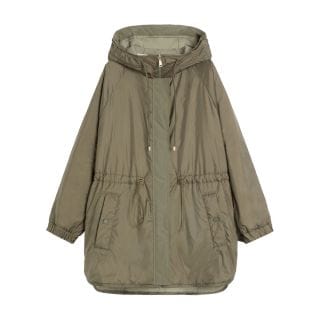 Max Mara Weekend Alcamoai25 Parka Anti Goccia Imbottita Luxpad Rever  Donna Giacconi Donna