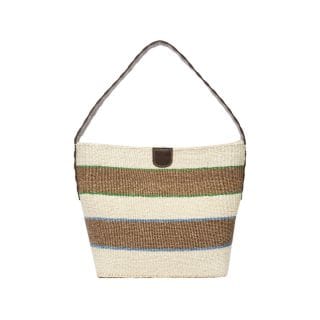 Max Mara Weekend Ampexss25 Borsa In Rafia Con Manica  Donna Donna