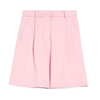 Max Mara Weekend Ecuba Bermuda In Cotone E Lino Ecuba Donna Casual Donna