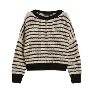 Max Mara Weekend Ezorai25 Maglia Scatola In Lana Costa Inglese Donna Casual Donna