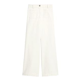 Max Mara Weekend Filtrofw24 Pantalone In Bull Denim Donna Casual Donna