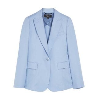 Max Mara Weekend Gelosia22 Blazer In Twill Di Cotone E Lino Donna Giacconi Donna