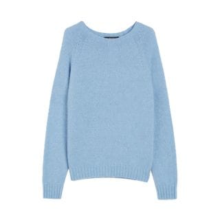 Max Mara Weekend Ghiacciai25 Maglione Girocollo Mix Alpaca Cotone Donna Casual Donna