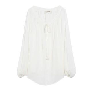 Max Mara Weekend Nazario Blusa In Garza Misto Lino Nazario Donna Casual Donna