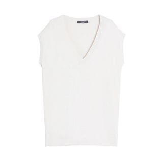 Max Mara Weekend Oroseiai25 Gilet In Viscosa Stretch Donna Casual Donna