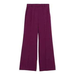 Max Mara Weekend Ovada Pantaloni A Zampa In Cady Ovada Donna Casual Donna