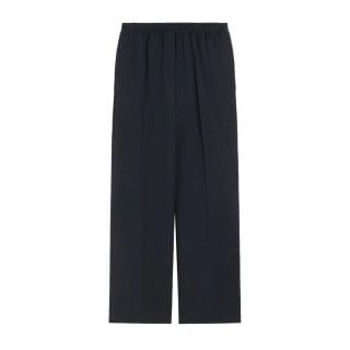 Max Mara Weekend Petrafw25 Pantalone Fluido In Gabardina  Con Elastico Casual Donna