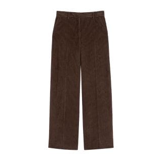 Max Mara Weekend Taniaai25 Pantalone In Velluto 500 Righe Donna Casual Donna