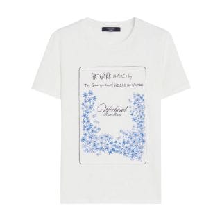 Max Mara Weekend Teierass25 T Shirt Stampa Exibithion  Donna Casual Donna