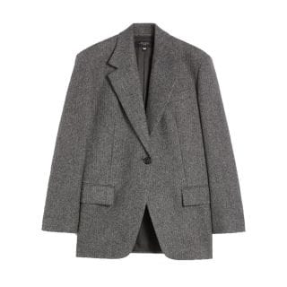 Max Mara Weekend Trontoai25 Blazer Monopetto Lana Donna Giacconi Donna