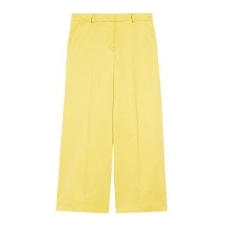 Max Mara Weekend Zircone Pantaloni Crop Ampi Zircone Donna Casual Donna