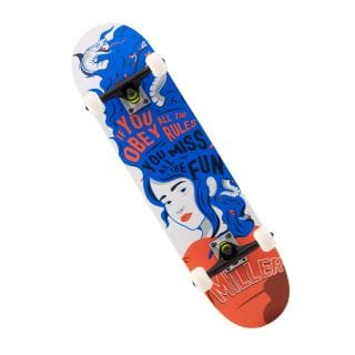 Miller Skate Miskc0058 Skateboard Miller Fun 7,75 In Skateboard Skateboarding Uomo