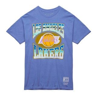Mitchell & Ness Bmtr7524 T-shirt Stateside Pastel Lakers Abbigliamento Basket Uomo