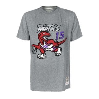 Mitchell & Ness Bmtrintl1074 T-shirt Nba Name Number Carter 15 Raptors Abbigliamento Basket Uomo